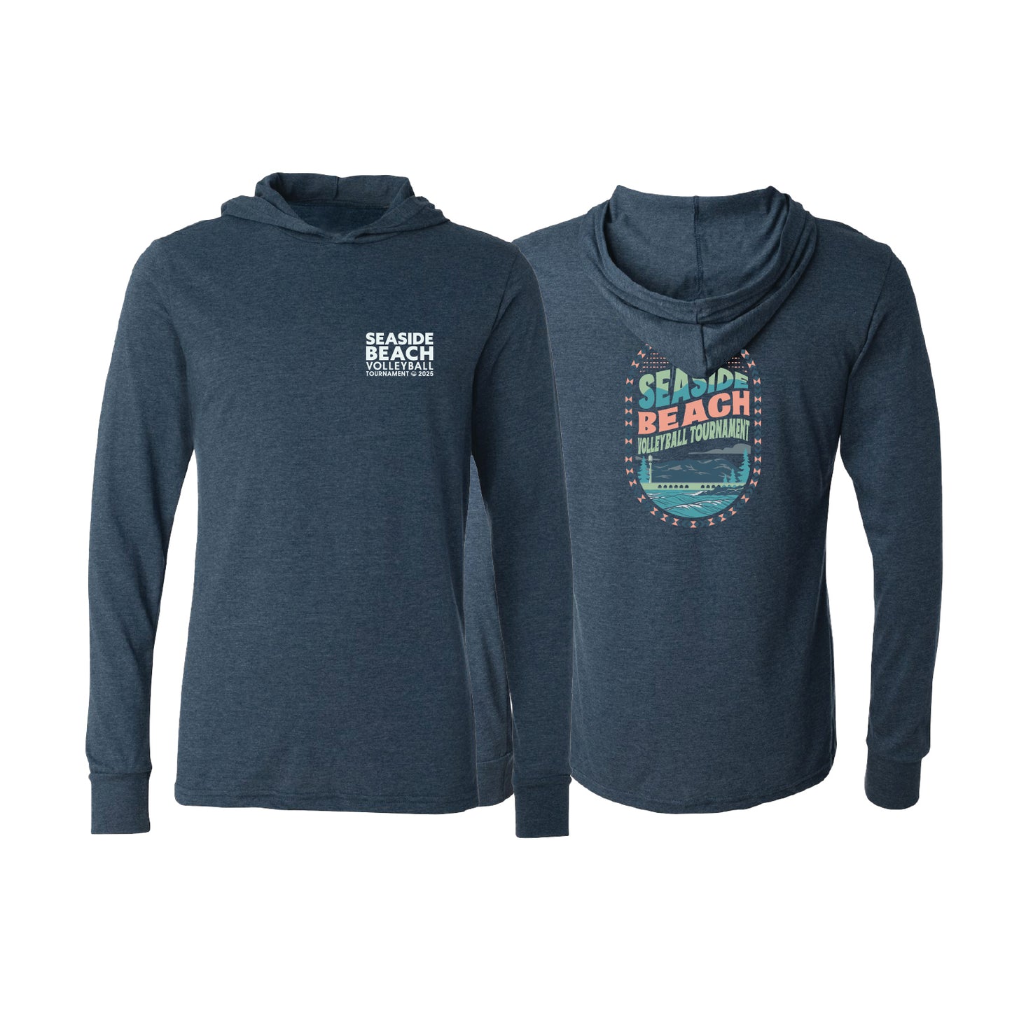Lightweight Hoody- Navy - Oval