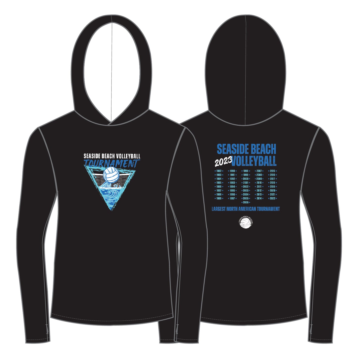 Men's Performance 8K Hoody- Black