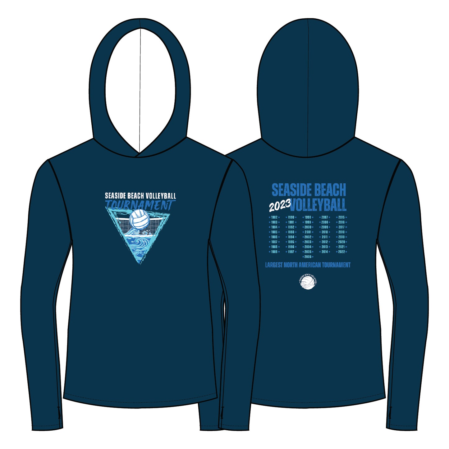 Women's Performance 8K Hoody- Blue Teal