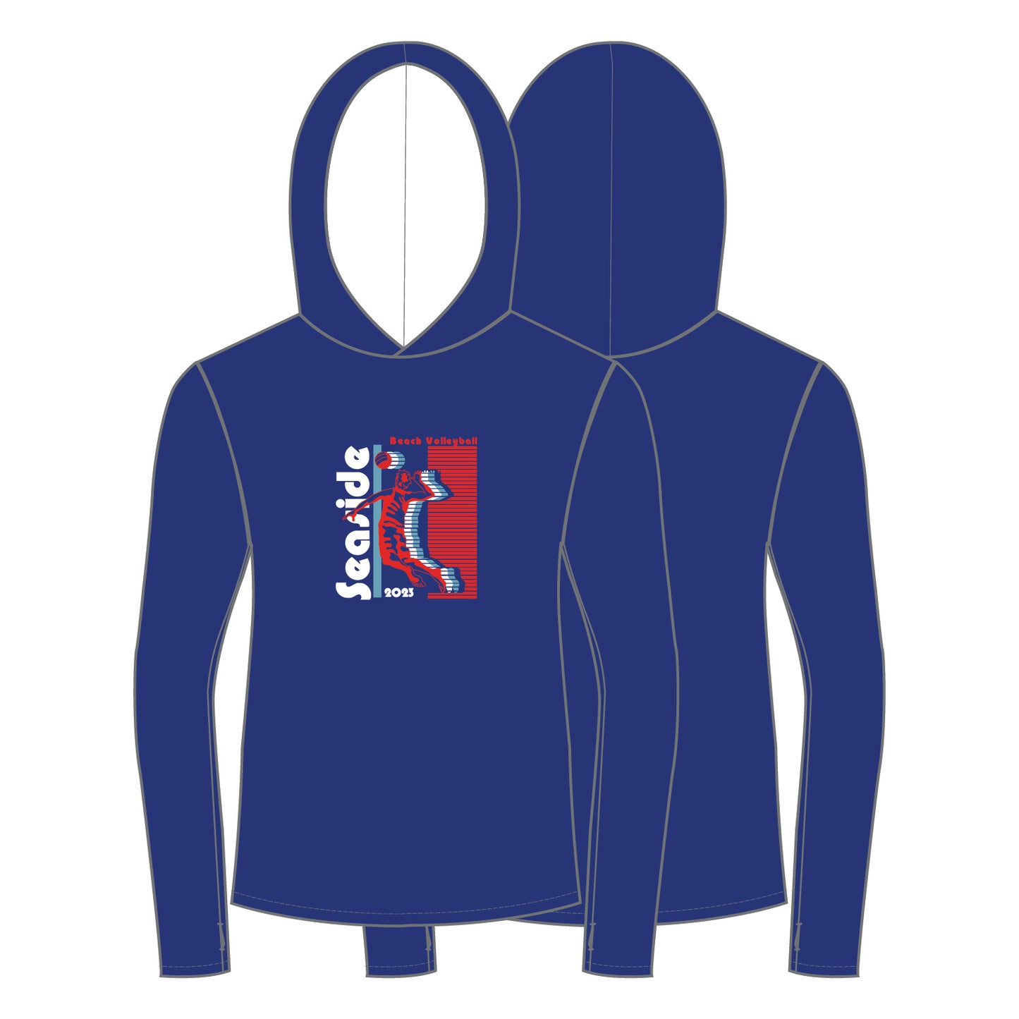 Women's Performance 8K Hoody- Navy