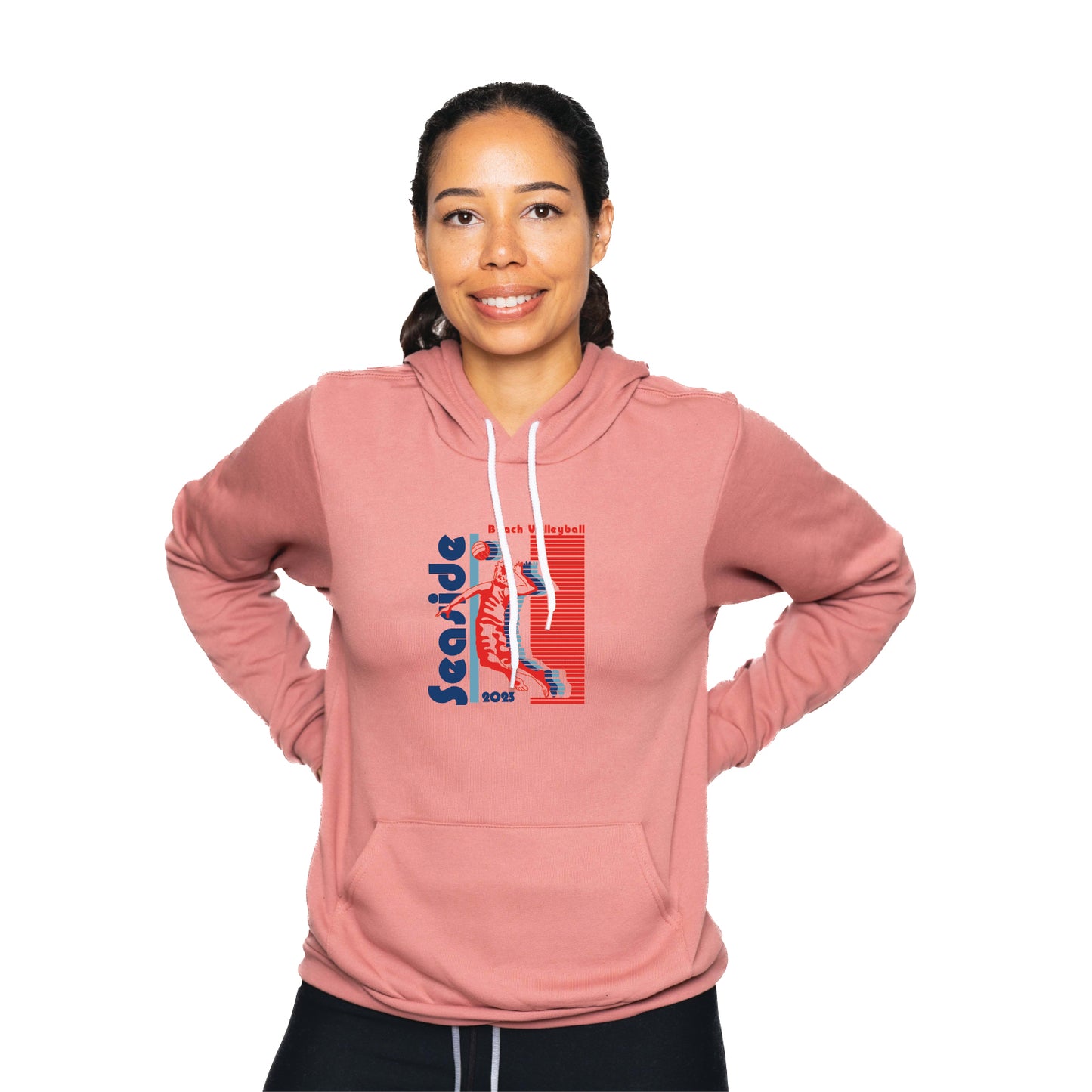 Coastal Pullover Hoody-  Mauve