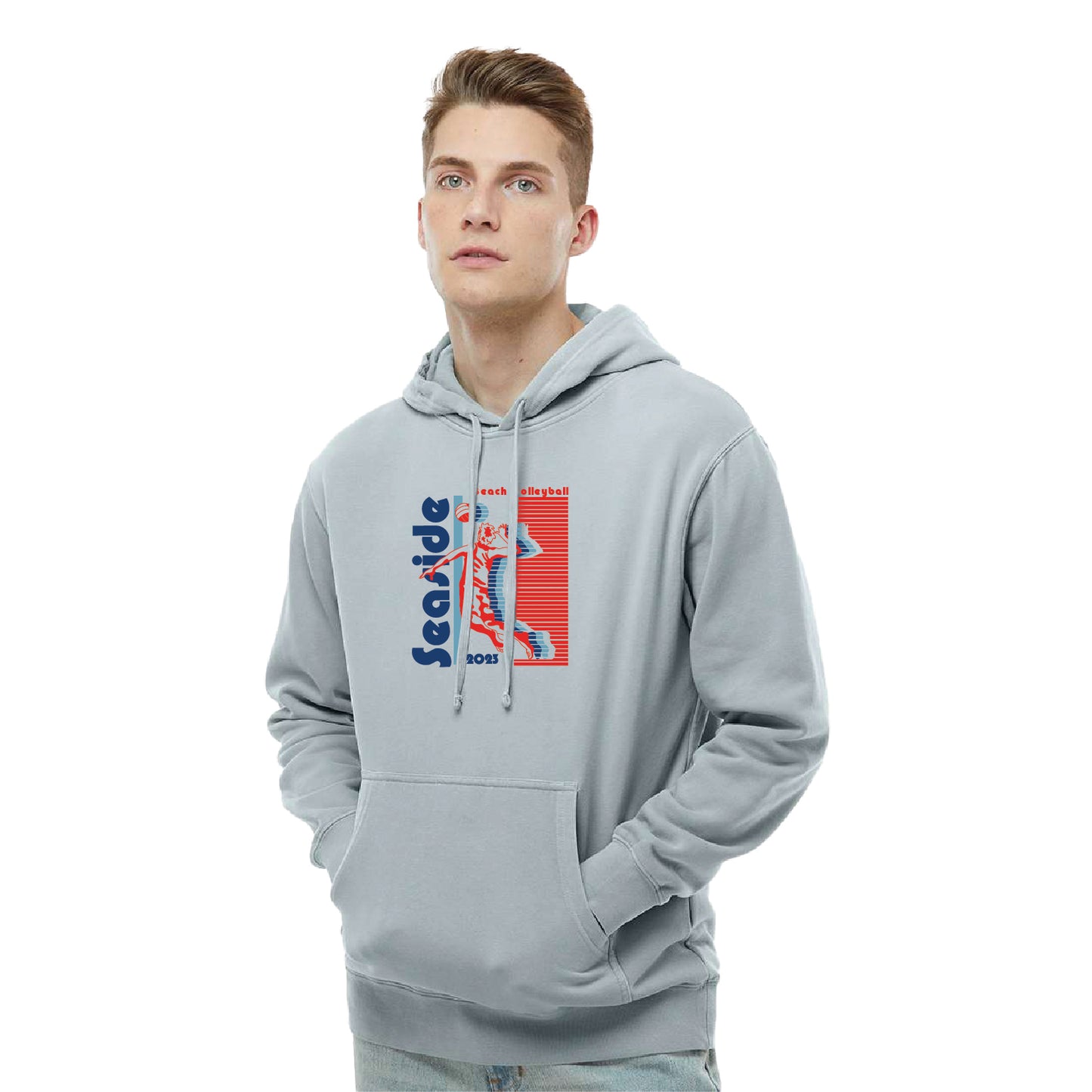 Shoreline Heavy Weight Pullover Hoody- Sage