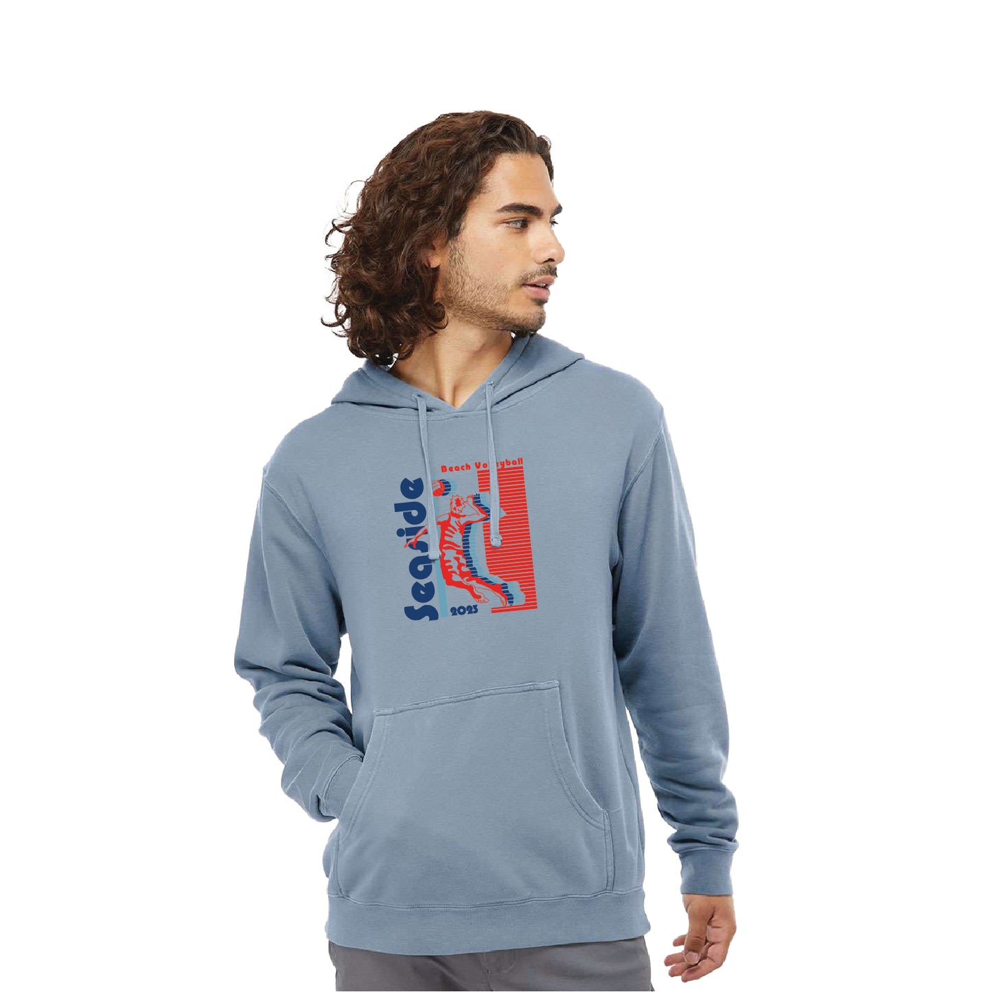 Men's Shoreline Heavy Weight Pullover Hoody- Slate