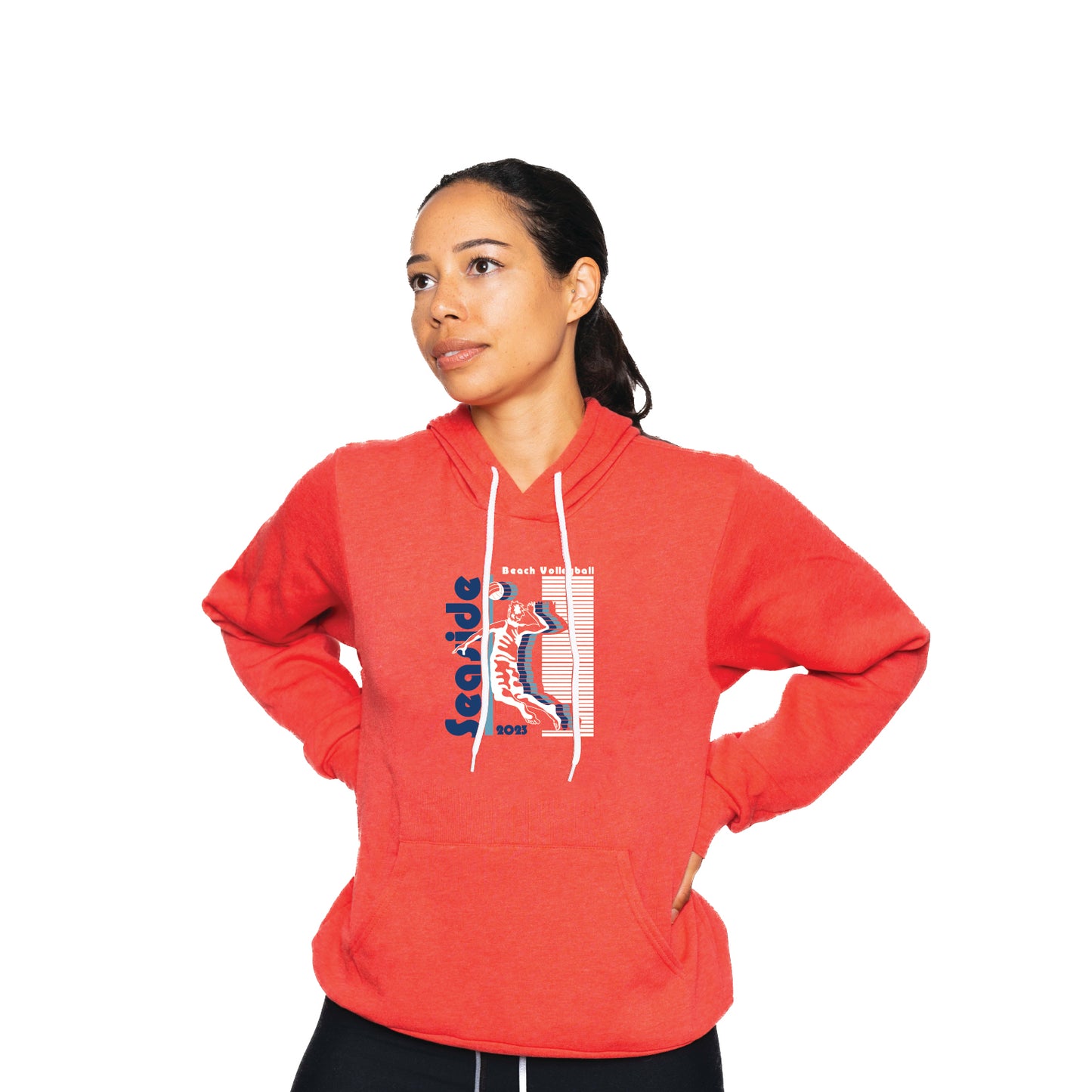 Coastal Pullover Hoody - Red