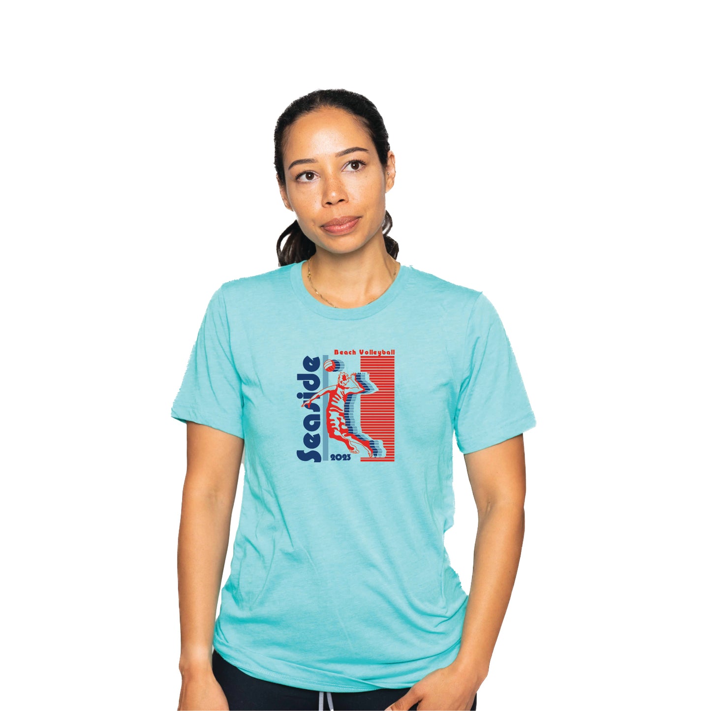Skyline Short Sleeve Tri Blend- Sea Green
