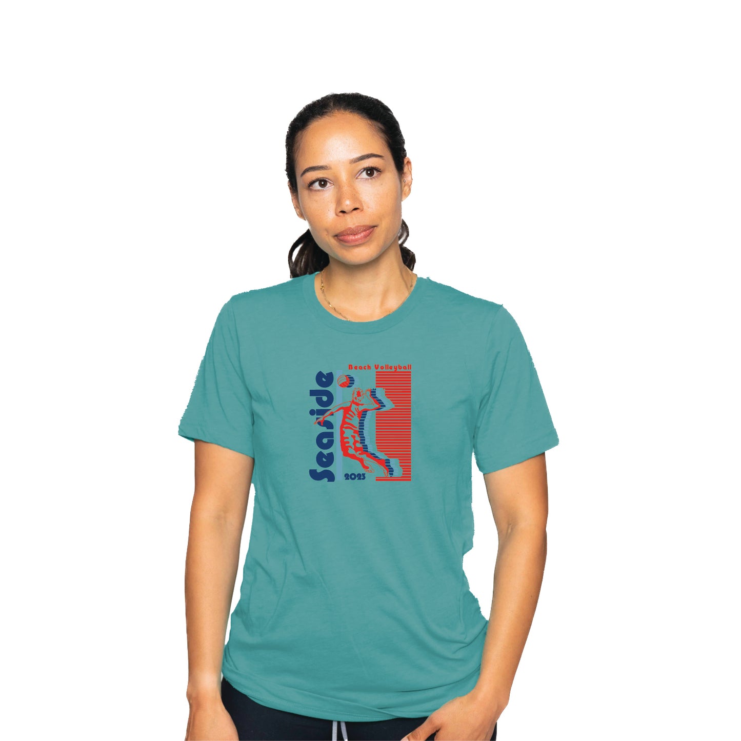 Skyline Short Sleeve Tri Blend- Teal