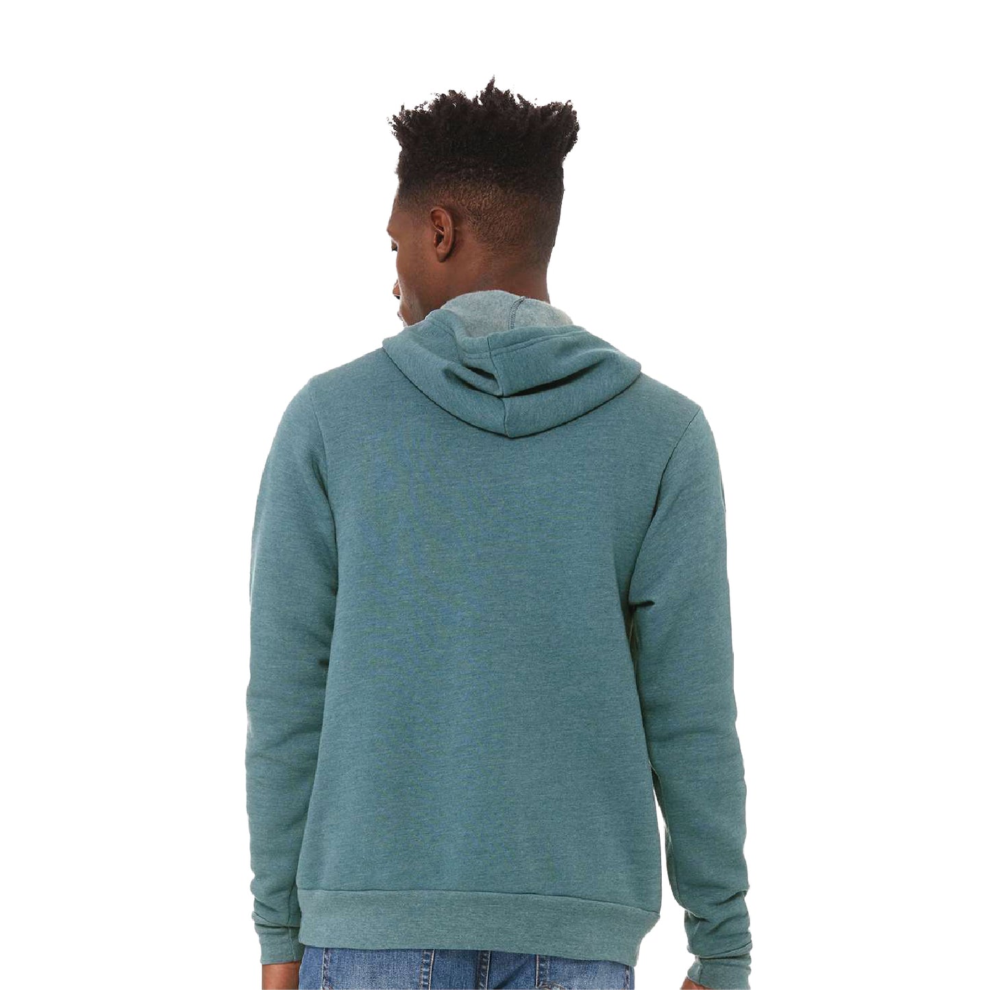 Coastal Pullover Hoody- Heather Deep Teal