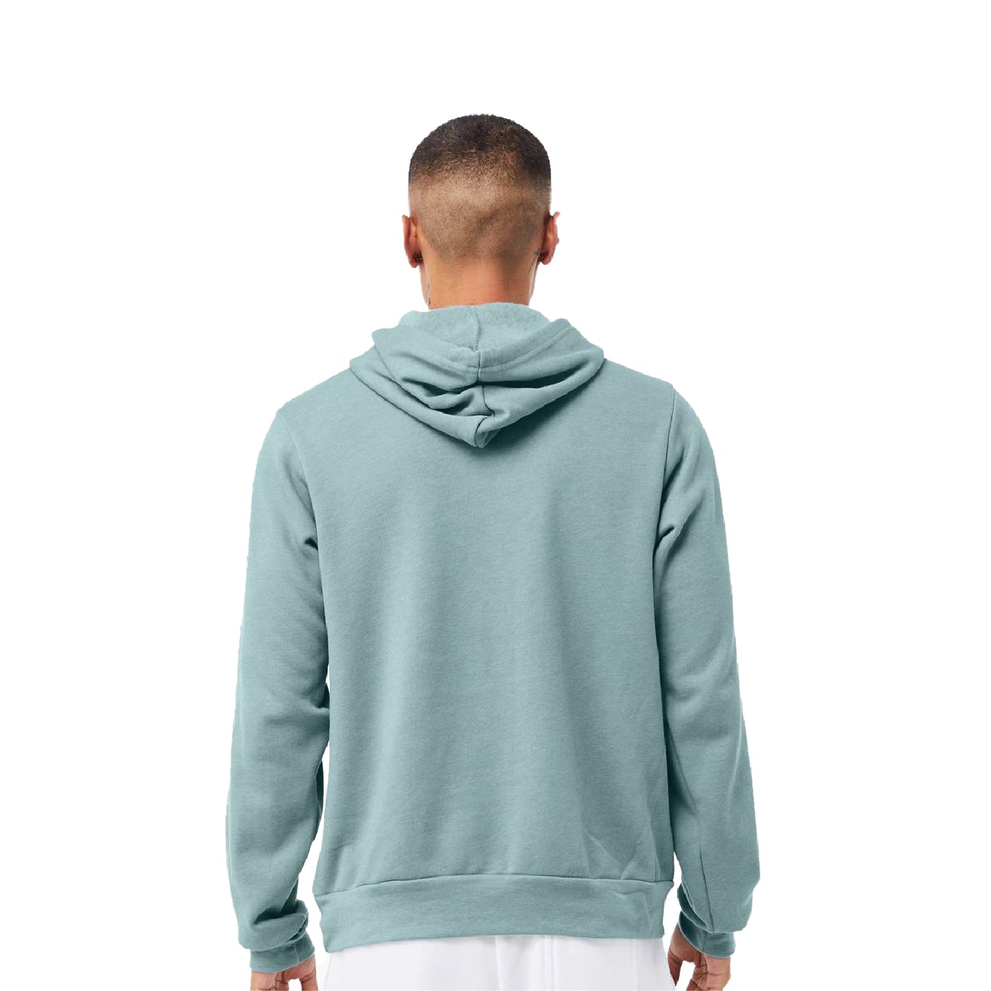 Coastal Pullover Hoody- Heather Blue Lagoon