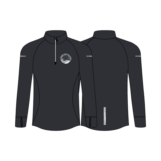 Performance Quarter Zip - Black - Men