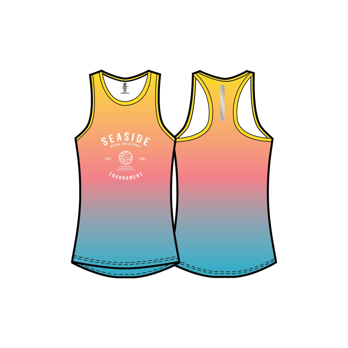 Performance Tank Top- Sunset- Women's